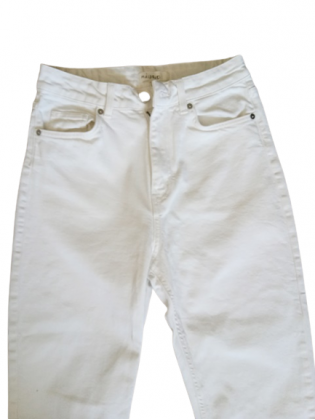Spodnie jeansowe białe &quot;M&quot;