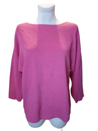 Sweter różowy "XL"