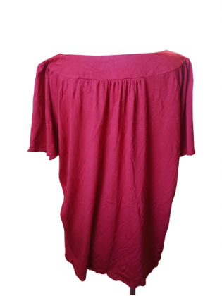 Bluzka czerwona M&Co "54-56"