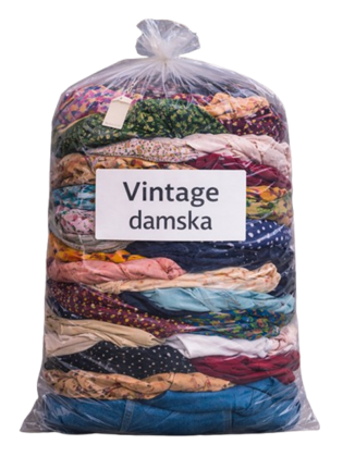 Mega paka Vintage damska 5 kg